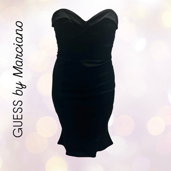 Marciano Black Midi Dress - Picture 2 of 8